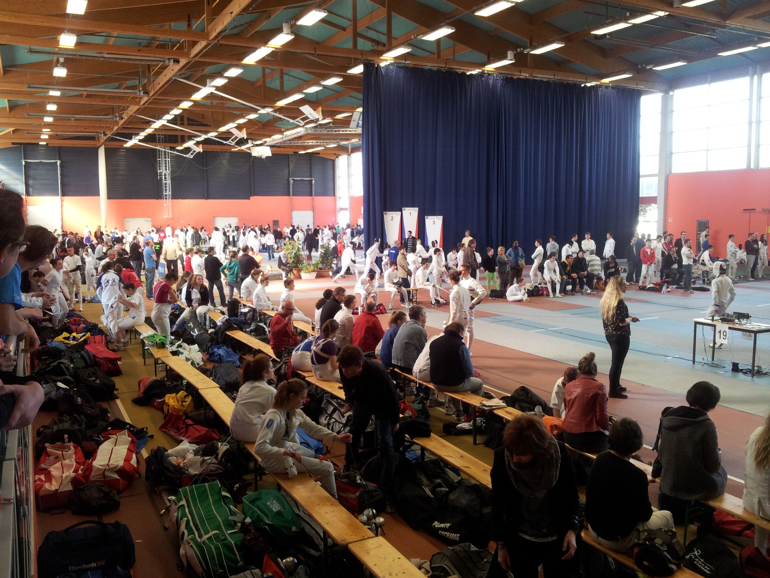 Couverture de 2014-04-13 - 1⁄2 Championnats de France minimes Pont a mousson