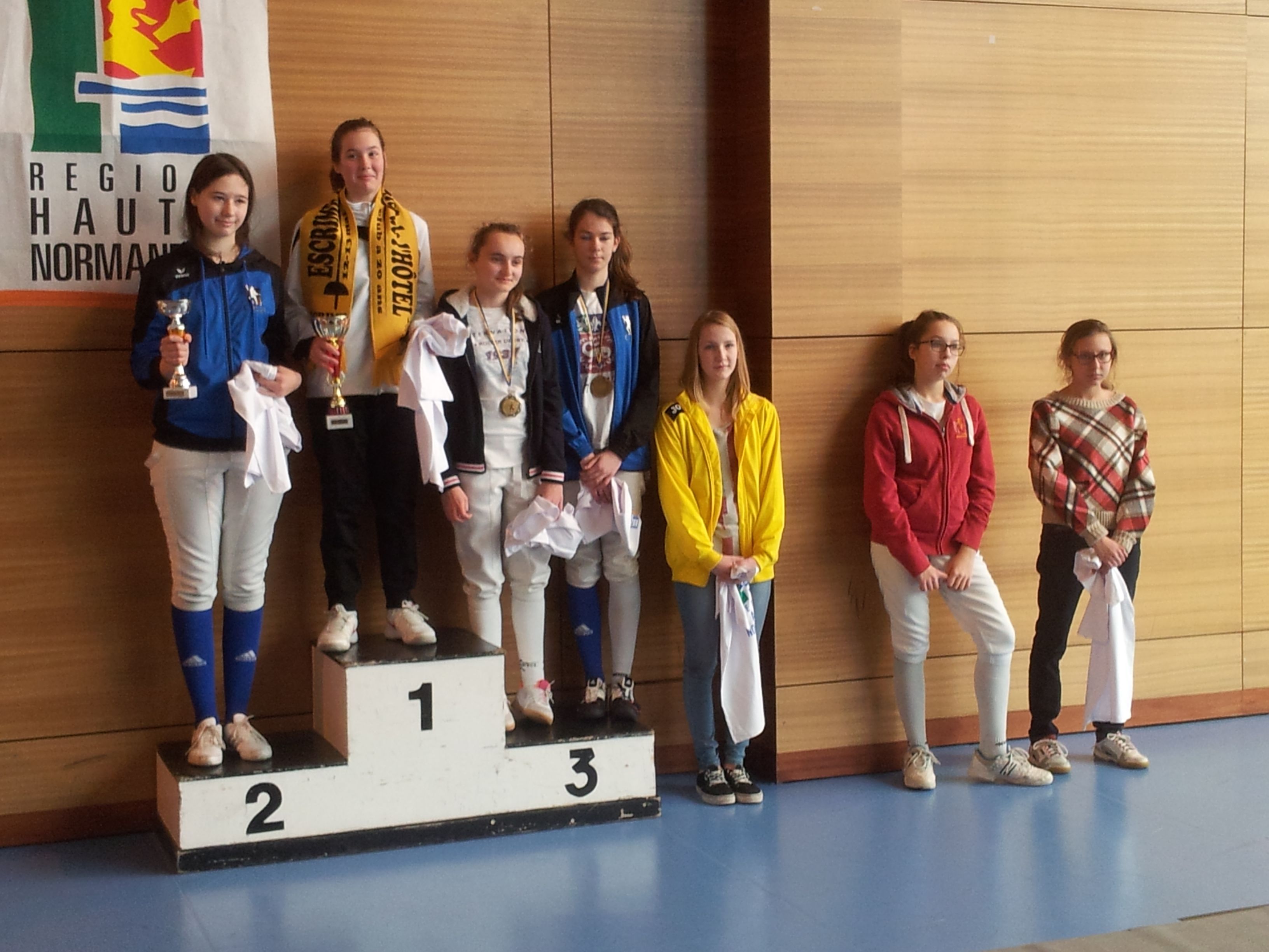 Photo de 2015-02-08 - 1⁄4 Championnats de France minimes Le Havre