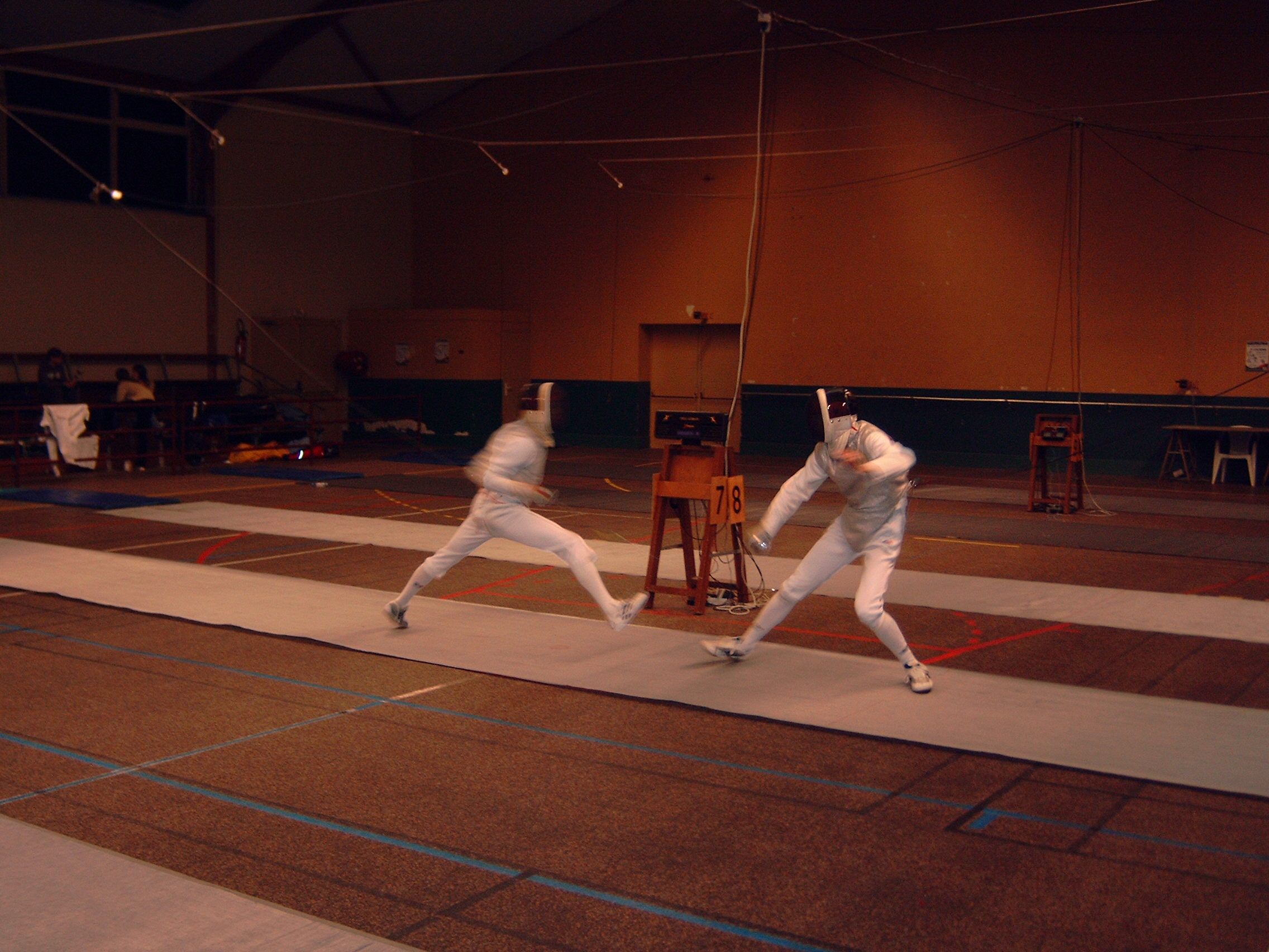 Photo de 2004-02-28 - Championnats de  Ligue Fleuret  Coutances