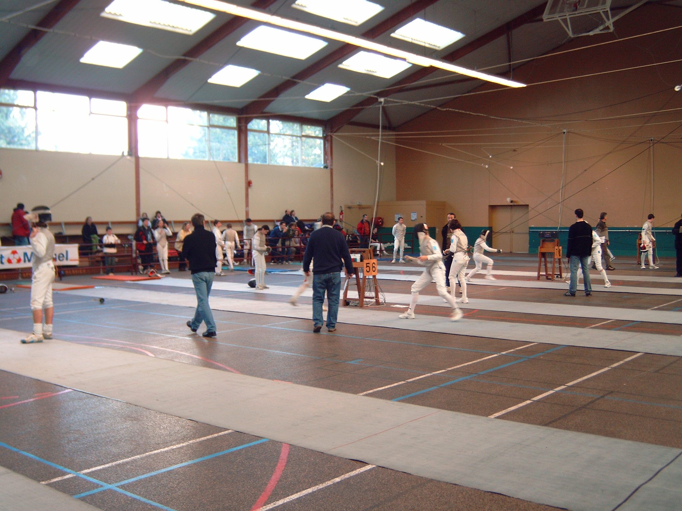Photo de 2004-02-28 - Championnats de  Ligue Fleuret  Coutances