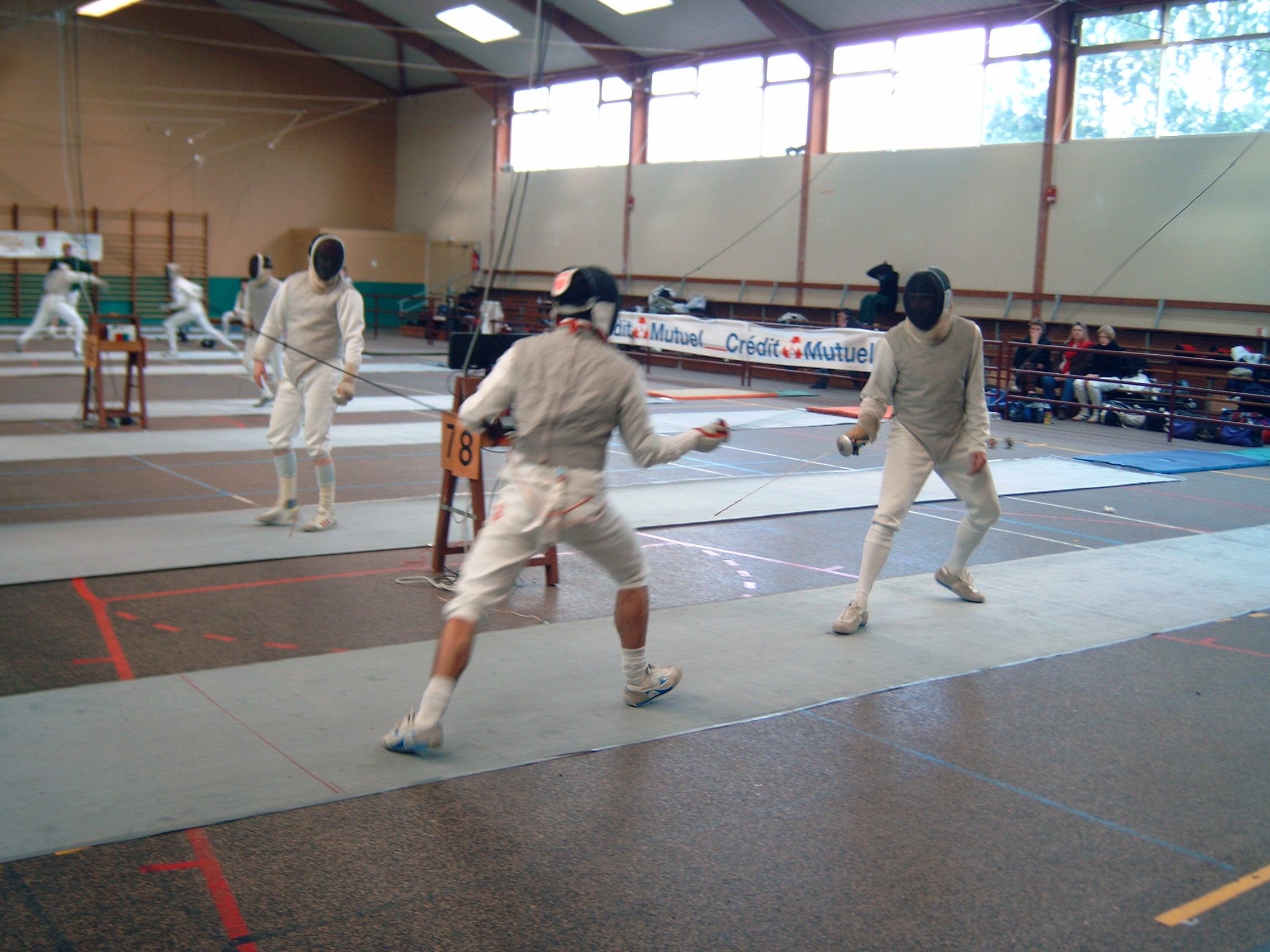Photo de 2004-02-28 - Championnats de  Ligue Fleuret  Coutances