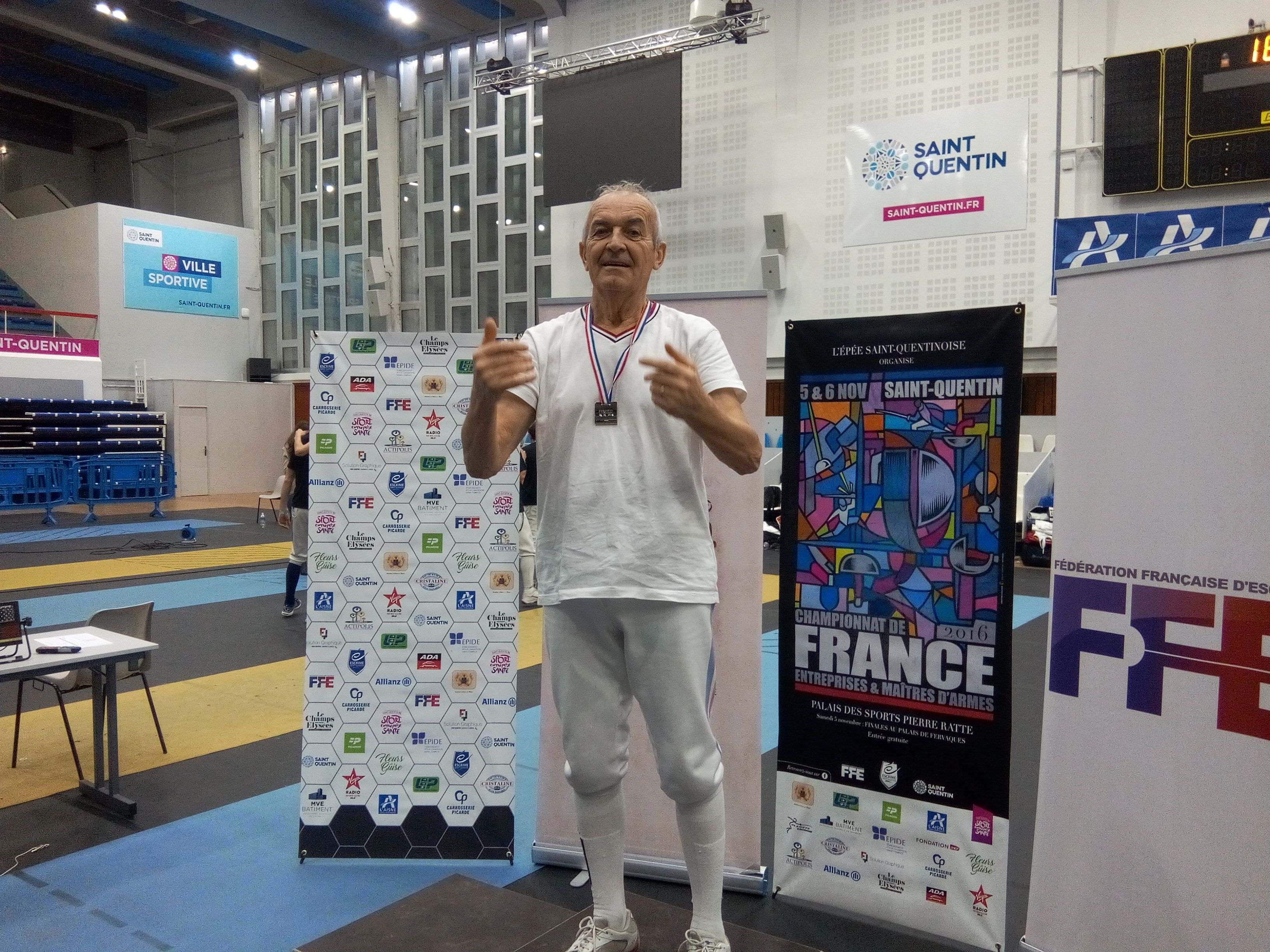 Photo de 2016-11-05 - Championnats de France Maitres d'Armes St Quentin