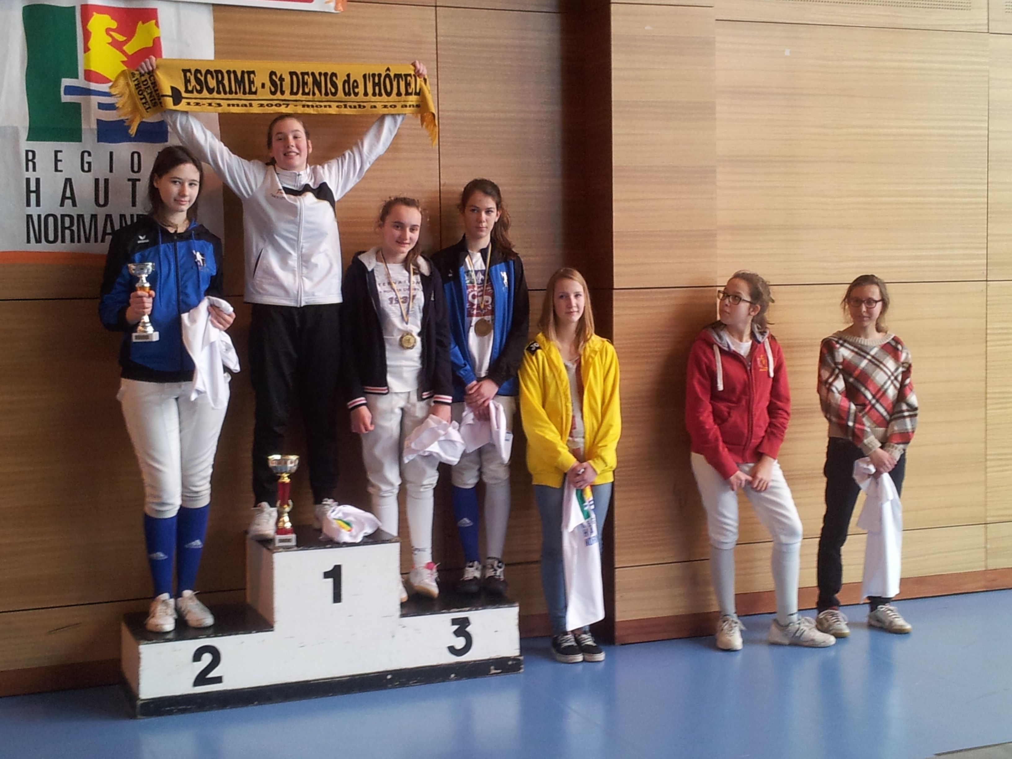 Photo de 2015-02-08 - 1⁄4 Championnats de France minimes Le Havre