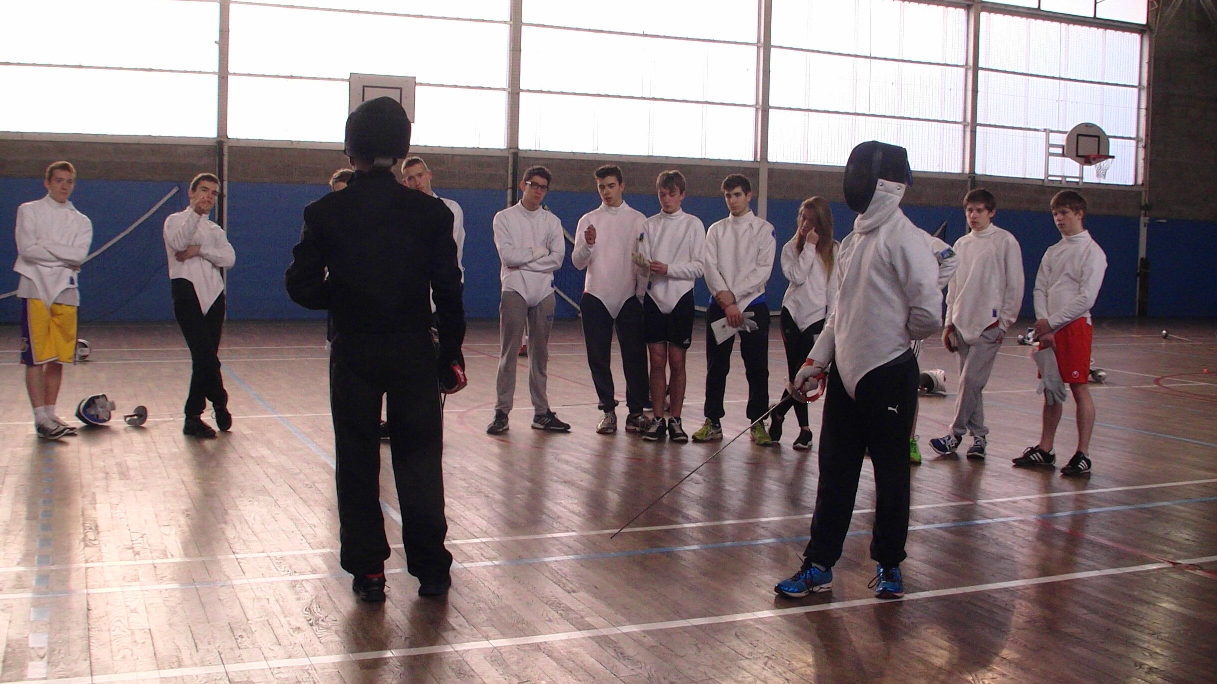 Photo de 2015-02-06 - Intervention Lycee Thomas Helye Cherbourg