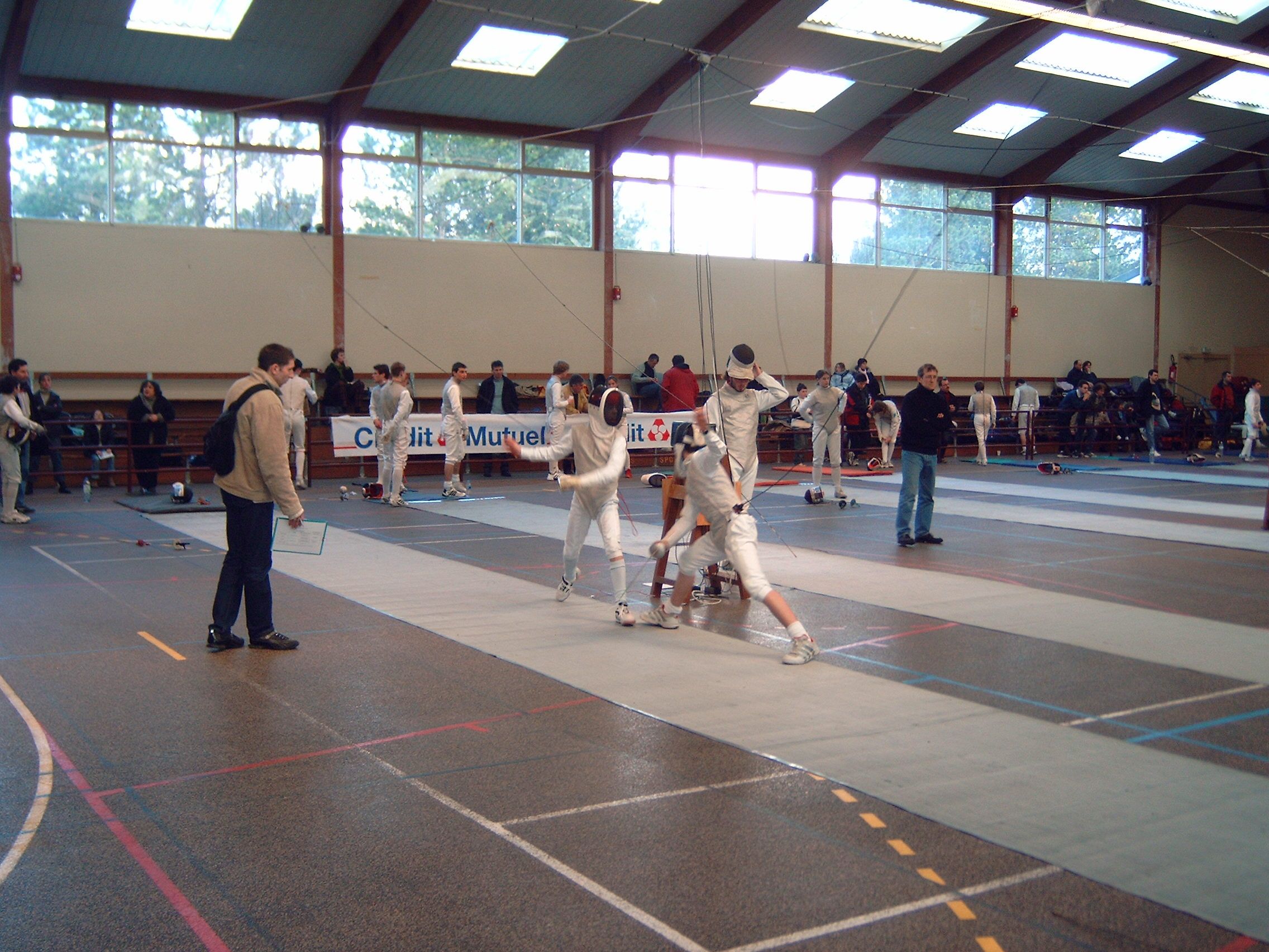 Photo de 2004-02-28 - Championnats de  Ligue Fleuret  Coutances