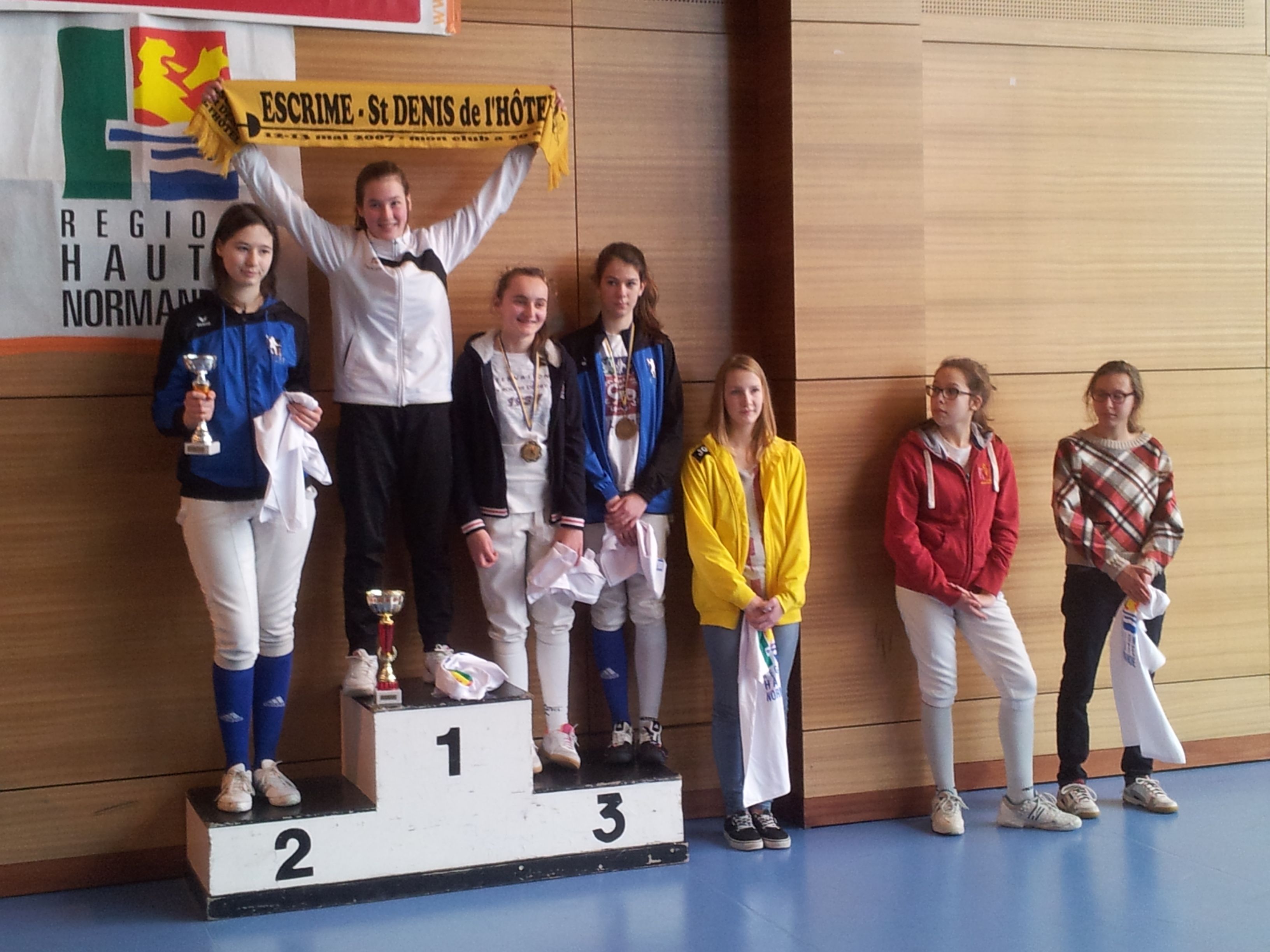 Photo de 2015-02-08 - 1⁄4 Championnats de France minimes Le Havre