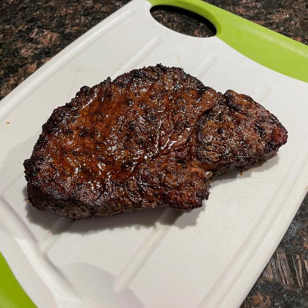 Coffee-Crusted Steak