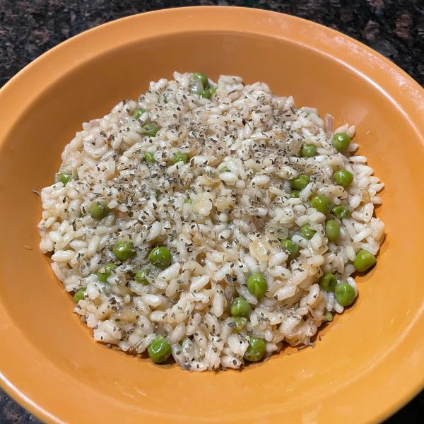 Risotto with Peas