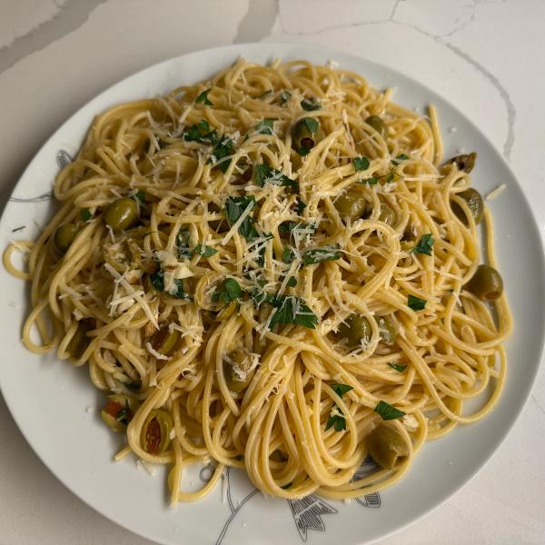 Pasta with Olives