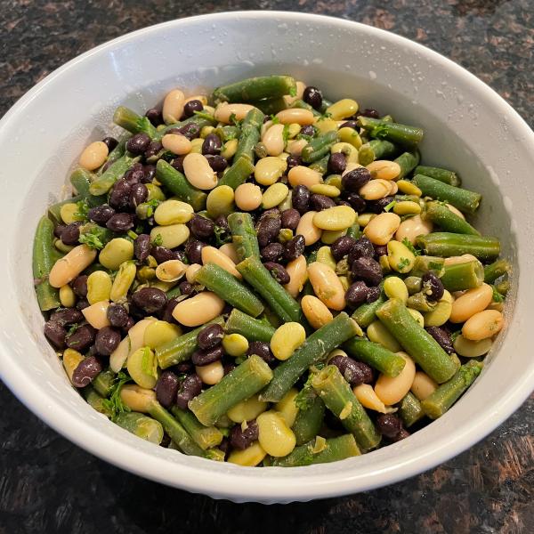 Bean Salad with Lemon and Herbs