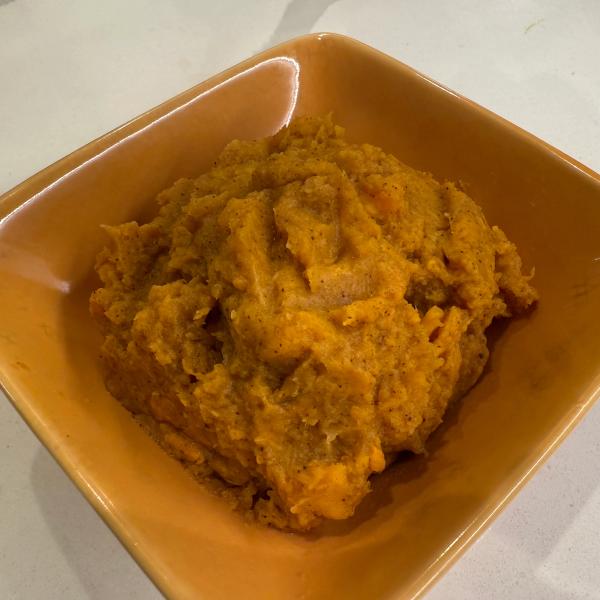 Brown Sugar Mashed Sweet Potatoes