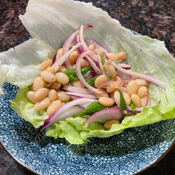 White Bean Salad With Lemon and Cumin