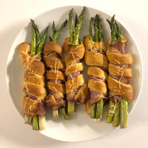 Ham Asparagus Bundles