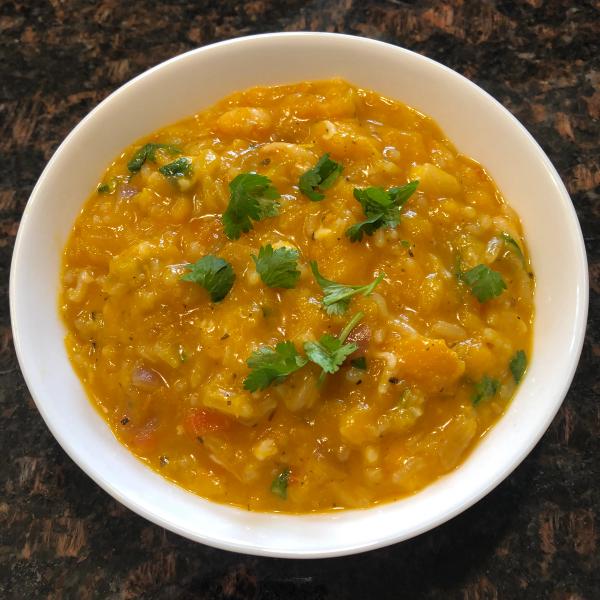 Risotto with Pumpkin and White Beans