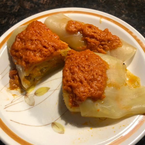 Golubtsi (Russian Stuffed Cabbage)