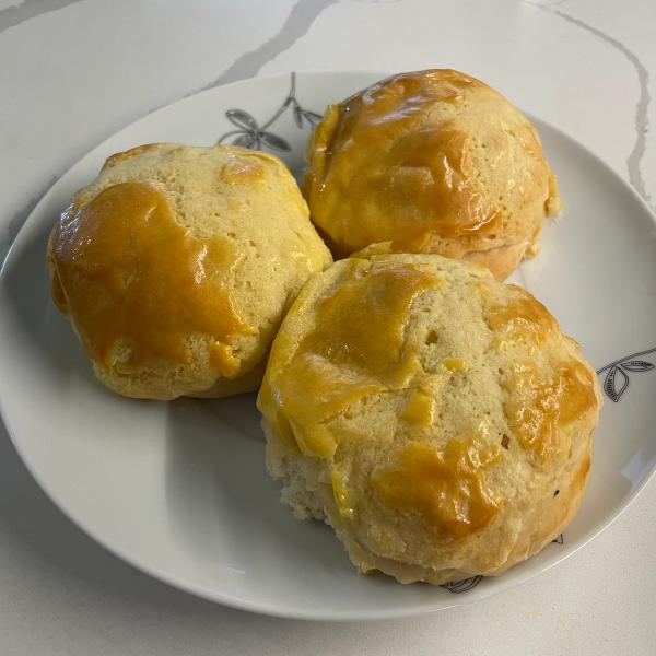 Red Bean Pineapple Buns