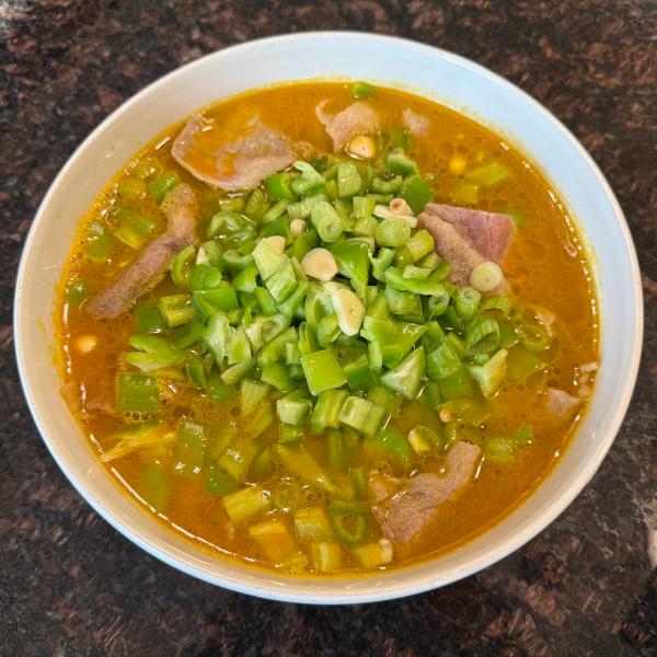 Golden Soup w/ Shaved Beef