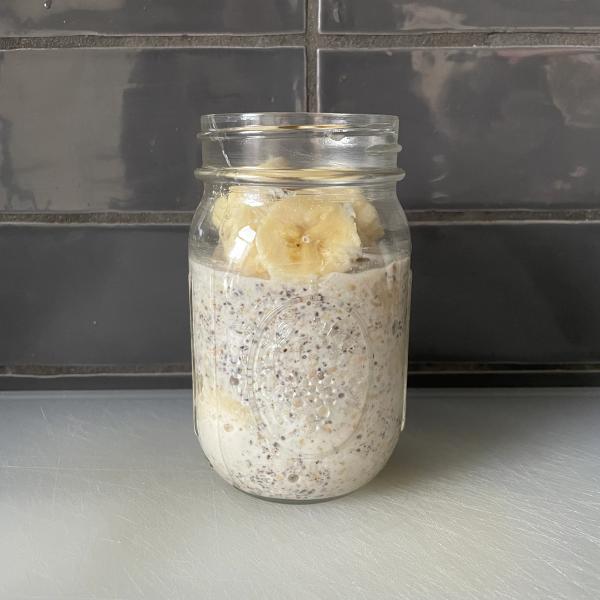 Banana Bread Overnight Oats