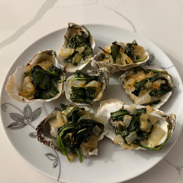 Oysters Rockefeller