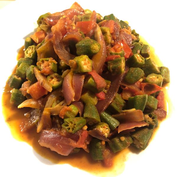 Spicy Okra and Tomatoes