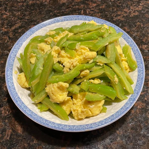 Bitter Melon with Eggs