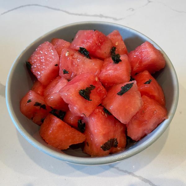 Mint Watermelon Salad