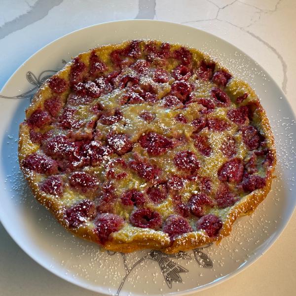 Raspberry Clafoutis