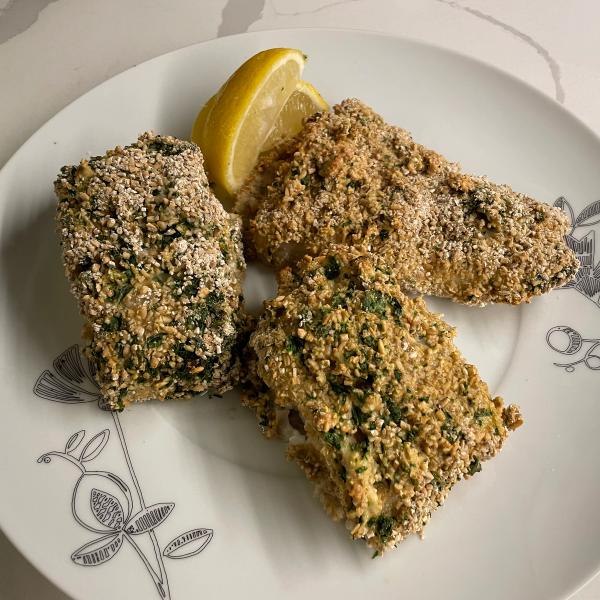 Panko-Crusted Fish Fillets