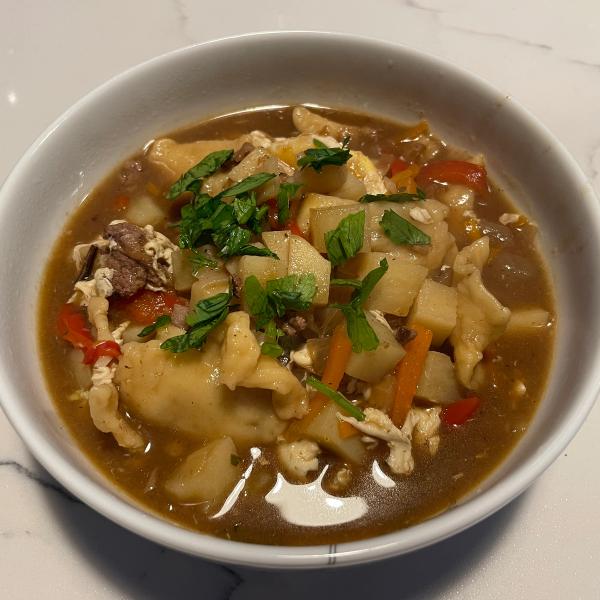 Pantrucas (Chilean Pasta Soup)