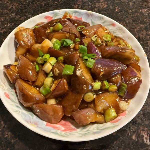 Eggplant with Garlic Sauce