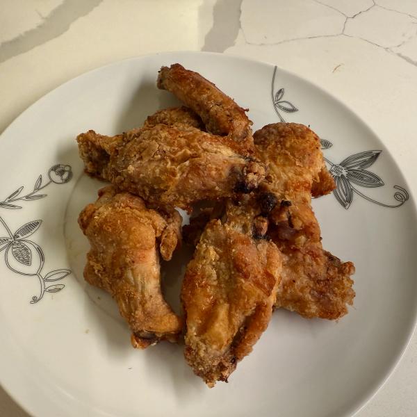 Baked White Pepper Chicken Wings