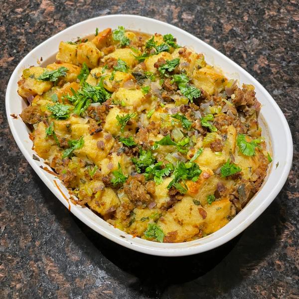 Sage and Sausage Stuffing