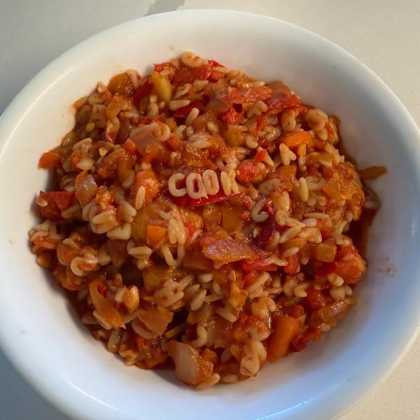 Alphabet Pasta