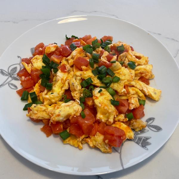 Chinese Tomato Egg Stir-Fry