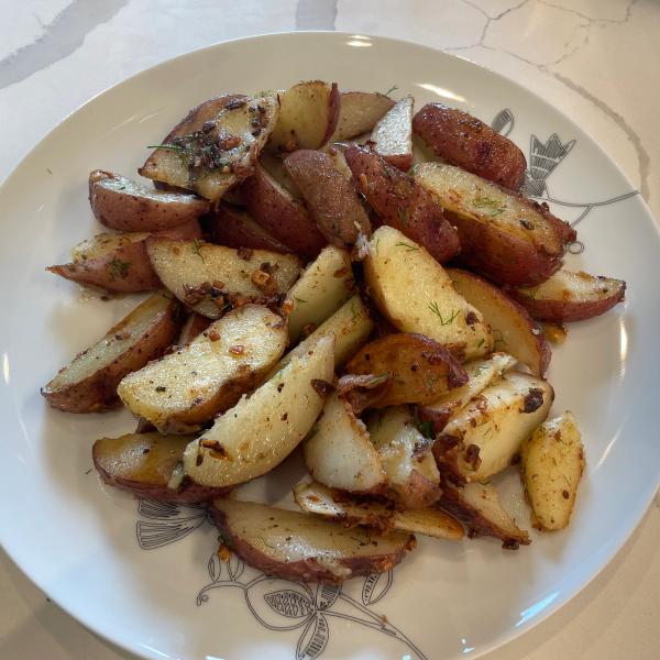 Boston Market Garlic Dill Potatoes