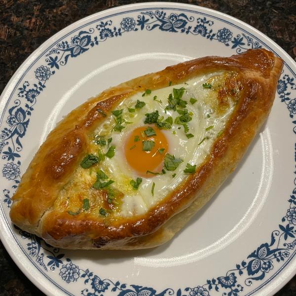 Khachapuri (Georgian Cheese Bread)