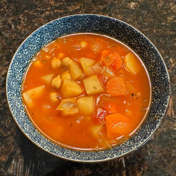 Mediterranean Chickpea Soup