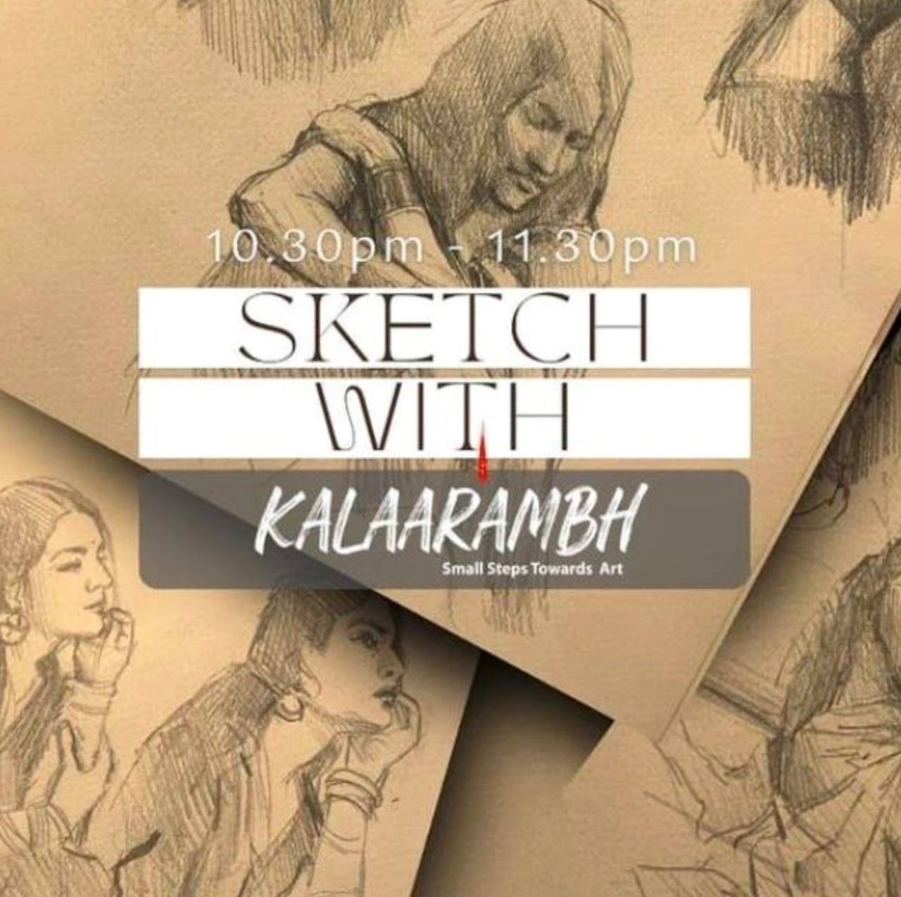 Kalaarambh Daily sketching session