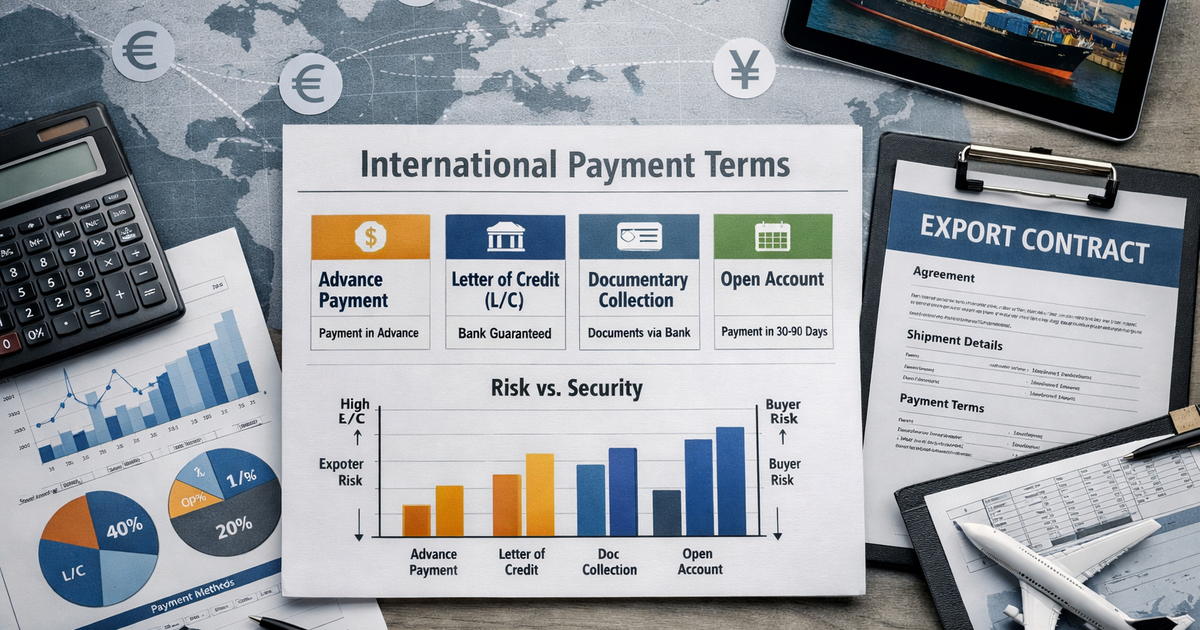 Payment Terms for International Businesses: Risk, Trust, and Institutional Structure in Global Trade Finance