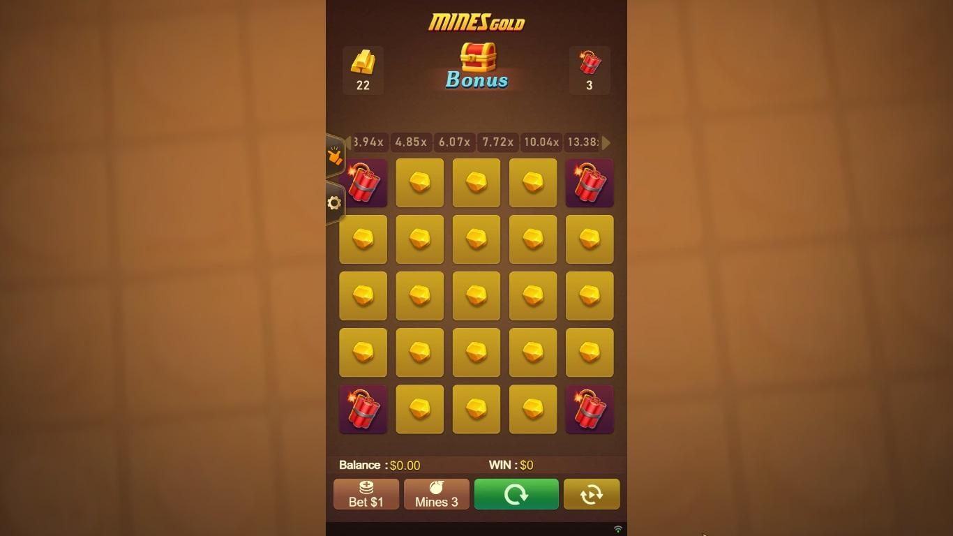 Mines Gold screenshot