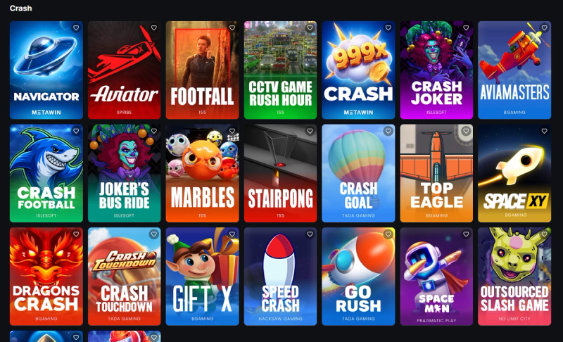 Pick a crash game