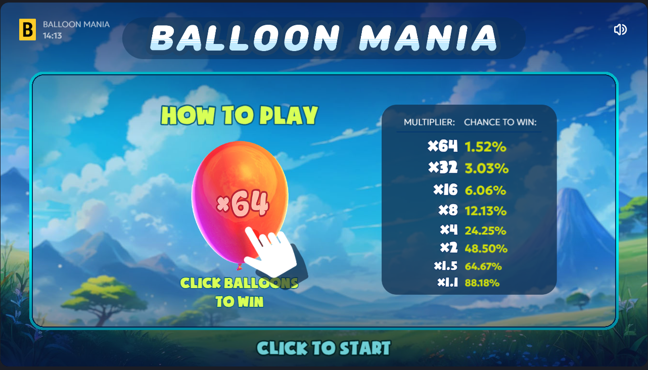 Balloon Mania screenshot
