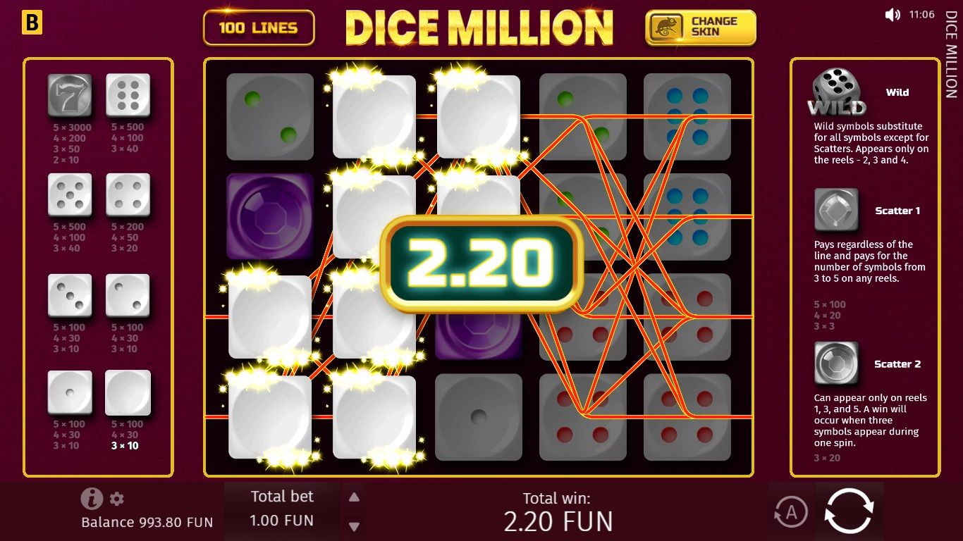 Dice Million screenshot