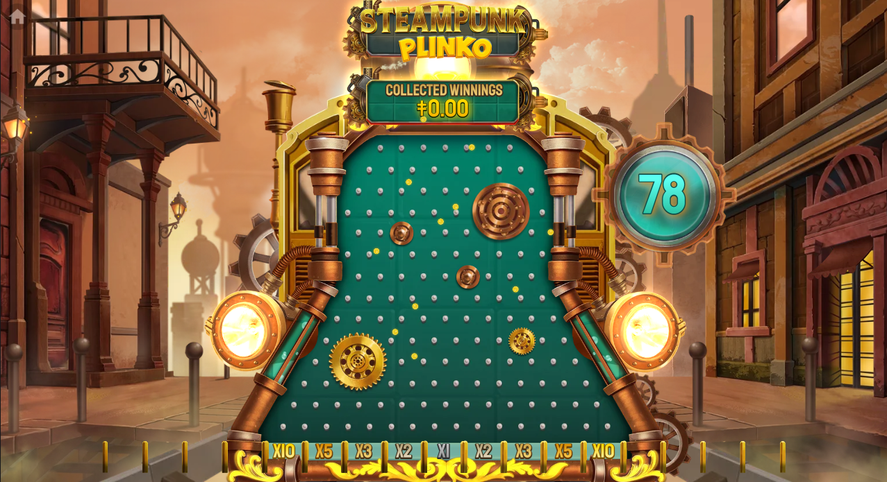 Steampunk Plinko screenshot