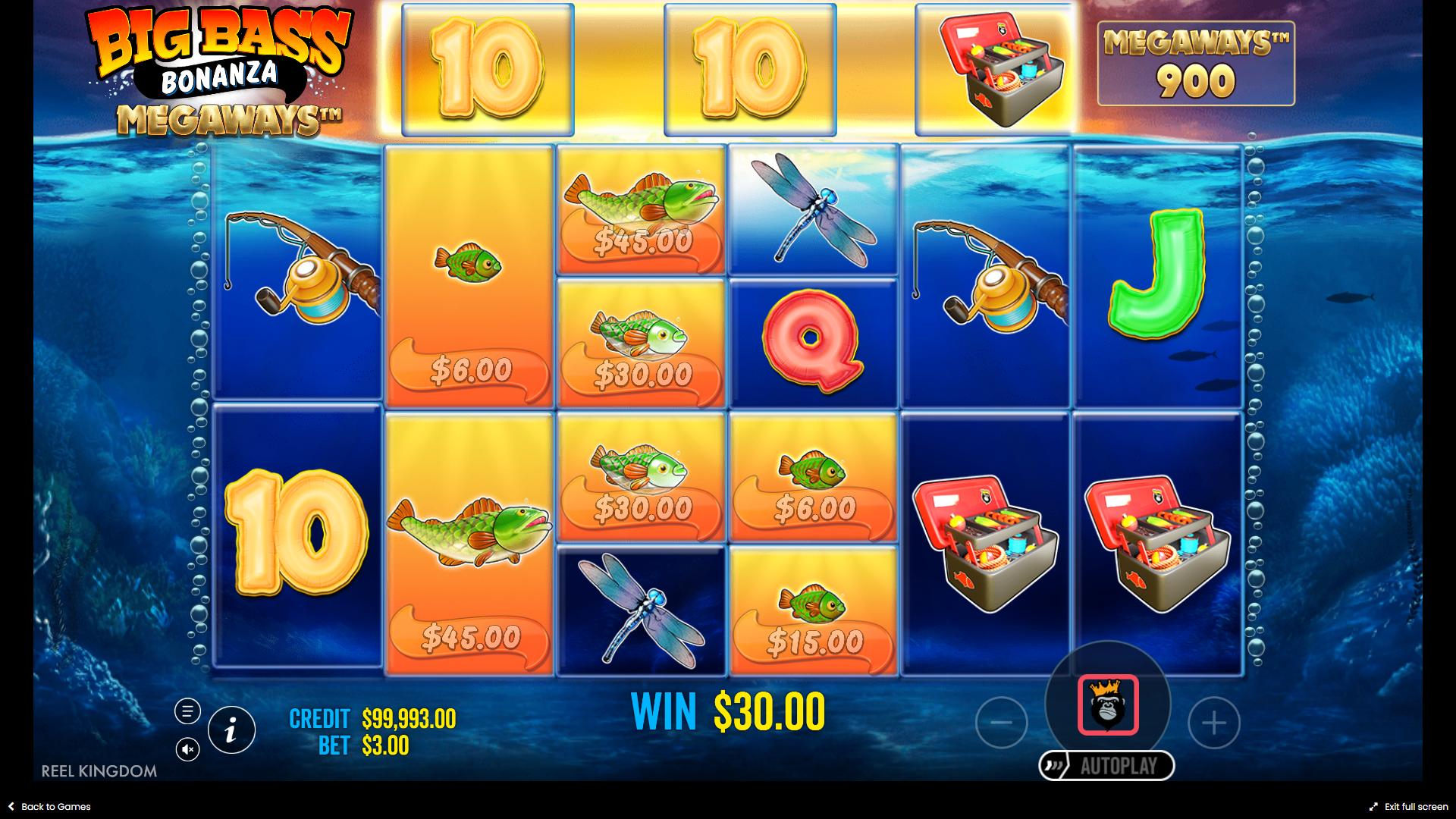 Big Bass Bonanza Megaways - Screenshot 2