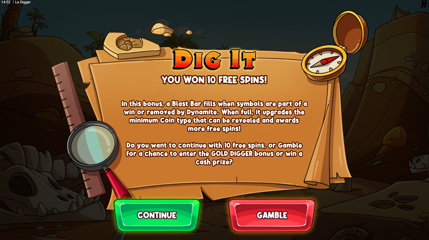 Le Digger screenshot
