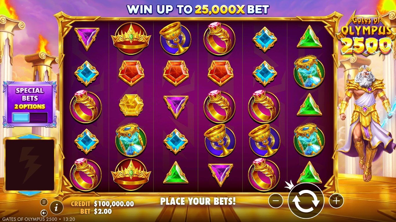 Gates of Olympus 2500 screenshot
