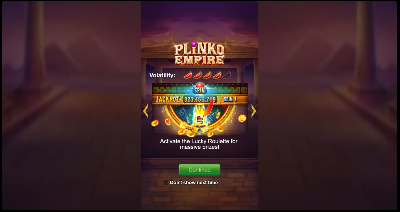 Plinko Empire screenshot
