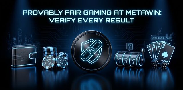 Provably Fair Gaming at MetaWin: Verify Every Result