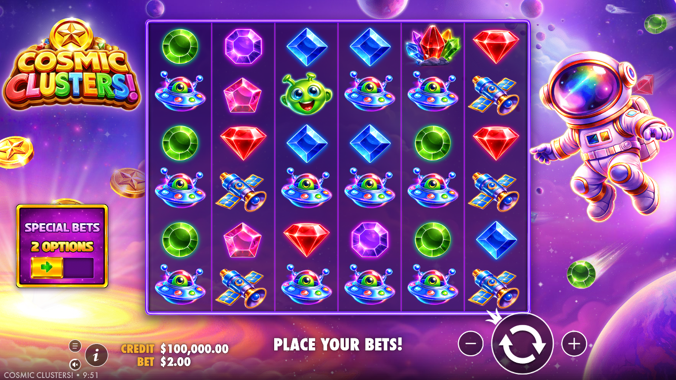 Cosmic Clusters screenshot